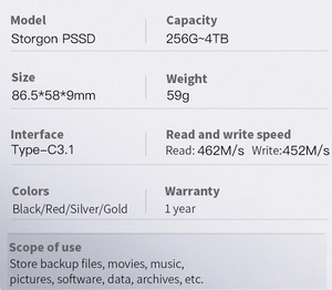 128GB harici katı hal sürücü 240GB 480GB harici katı hal sürücü 2.5 inç SATA 3 - Product Image 2