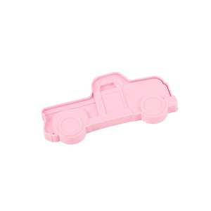 Pink Silicone Car Shape Baking Mold For Cake Decorating DIY Fondant Chocolate Molding - Product Image 1