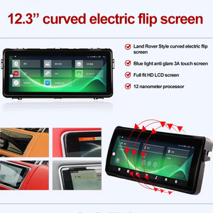 12.3 \ "<span class=keywords><strong>Android</strong></span> Màn hình cảm ứng đài phát thanh xe cho DVD Player GPS navigation được xây dựng trong AC panel màn hình cho Land Rover Evoque l538 - Product Image 3