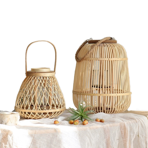 Lanternes décoratives pastorales personnalisées en usine, bougeoirs créatifs pour la maison, bougies de Noël - Product Image 1