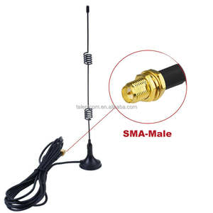 SMA Sucker 4G LTE 698-2700MHz <span class=keywords><strong>Antena</strong></span> magnética exterior <span class=keywords><strong>Antena</strong></span> de látigo magnético flexible inalámbrica con 3 <span class=keywords><strong>metros</strong></span> de <span class=keywords><strong>cable</strong></span> RG174 - Product Image 3