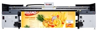 Locor impresión UV estiramiento techo película retroiluminada Banner máquina de impresión 1,8 m 3,2 M Konica Head UV híbrido impresora Plotter