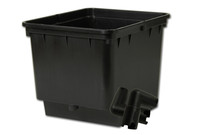 Seau hollandais carré en plastique Pot de fleur Seau hollandais hydroponique à la fraise pour la plantation hydroponique de tomates et de concombres