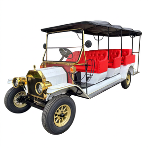 Creative Design Cheap Electric Classic Vintage Car Long Battery Life Scenic Tour 5 Passengers 4 <b>Wheels</b> 2 Year Warranty - Product Image 1