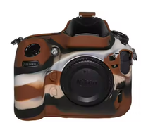 En stock, étui de protection en silicone souple pour appareil photo reflex numérique Nikon D800, sacs pour appareil photo et vidéo