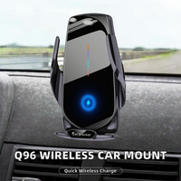 Support de téléphone de voiture JEDI Wholesale C3 avec charge sans fil rapide 15W et capteur automatique