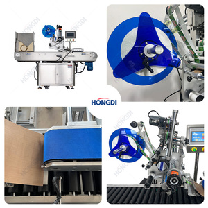 Etiquetadora de Botellas Redondas Horizontal Eléctrica de Alta Velocidad Totalmente Automática para Envasado de Barriles de Vidrio, Industrias Químicas y Alimentarias - Product Image 5