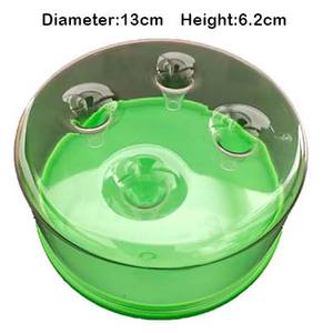 Piège à insectes intelligent réutilisable et écologique en ABS, étanche, avec couvercle transparent et base torsadable pour jardin et plantes d'intérieur - Product Image 4