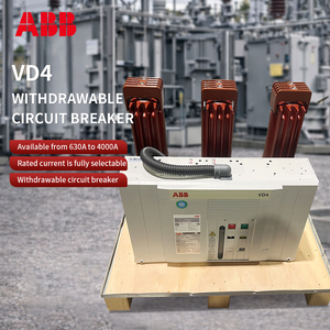 Interruptor de Circuito al Vacío de Tipo Fijo Trifásico A-BB Original VD4 Serie EL-EP 24kV 630A 31.5kA 50/60Hz VD4-24-06-32 P210 220NST - Product Image 1