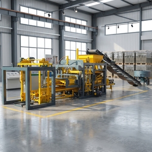 bibo Certified Profit QT4-15s Automatic Brick Machine for Standardized Concrete <b>Block</b> Plants - Product Image 1
