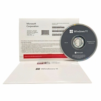 Windows 11 Pro DVD en Inglés, Paquete Completo con Clave COA, Activación en Línea, 12 Meses de Garantía, Win 11 Pro OEM, Envío Rápido