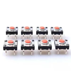 Interrupteur Tactile Lqy 10x10x5mm Étanche Bouton Poussoir SPST 500mA 3.3VDC Broche en Laiton - Product Image 2