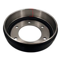 Tambor de Freno para Montacargas Komatsu 3T, Hierro Fundido Recubierto con Proceso de Arena, Modelo 3EB-21-42230, 1 Año de Garantía