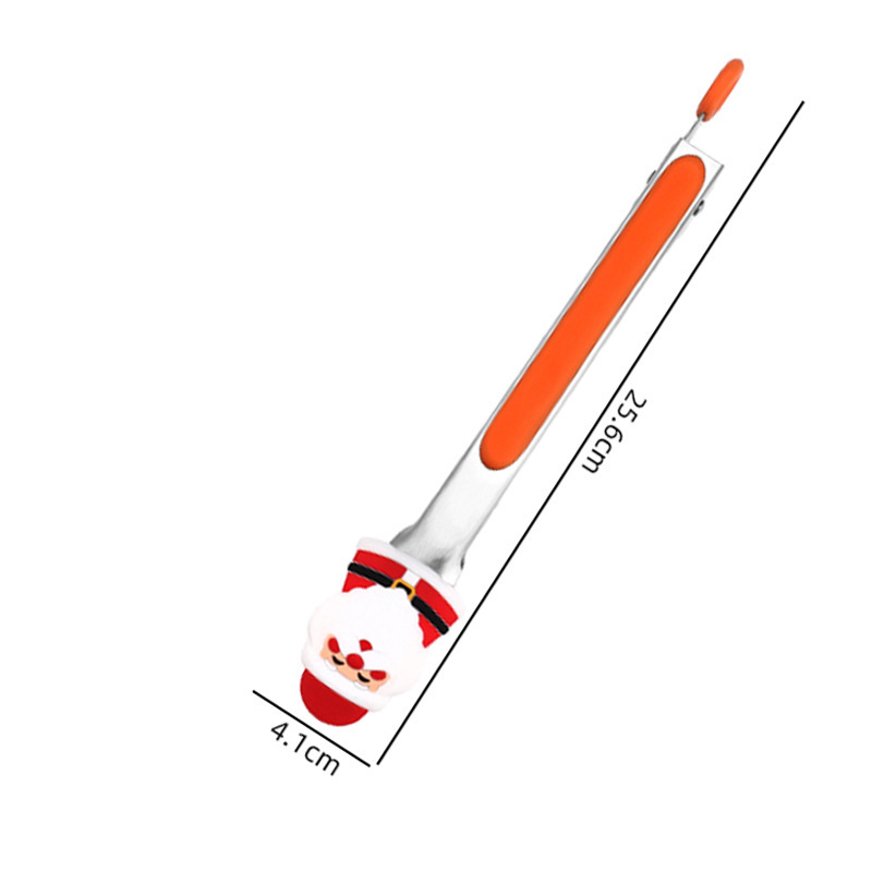 Papá Noel sonriente naranja de 9 pulgadas
