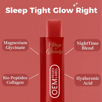 Capsules de collagène et peptides bio OEM personnalisées en gros pour le sommeil : Relaxation, antioxydant, soutien de la mémoire et énergie