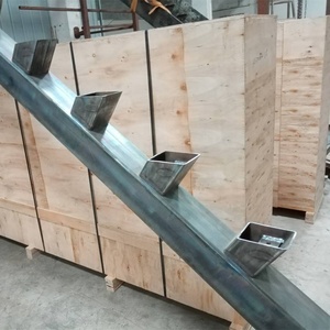 Scala diritta singolo <span class=keywords><strong>Stringer</strong></span> scala in metallo con ringhiera in vetro - Product Image 3