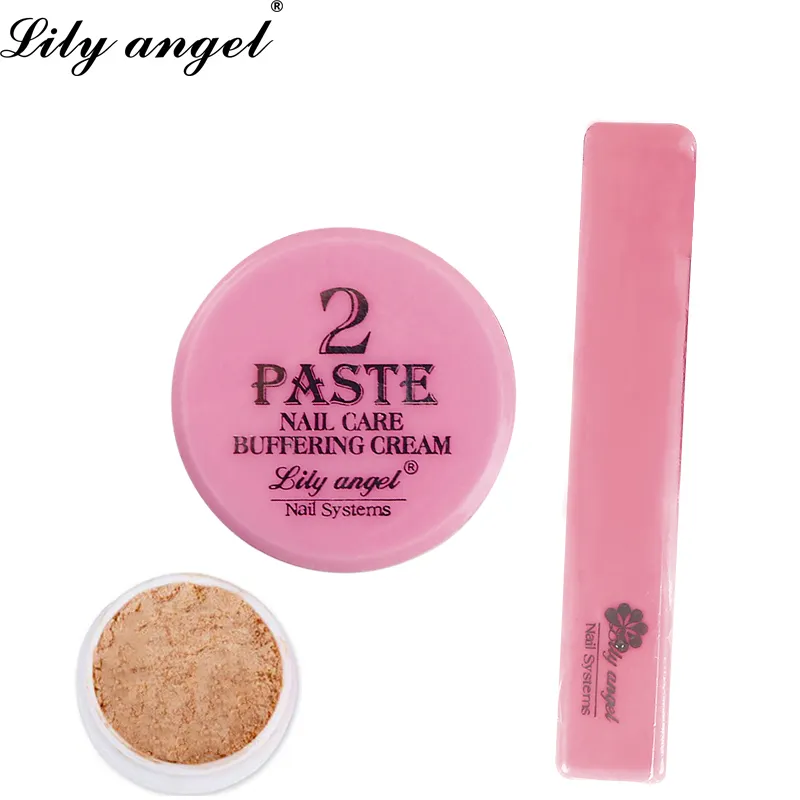 Lily Angel Paste On Nails อุปกรณ์ขัดเล็บมืออาชีพ,อุปกรณ์ทำเล็บแบบมีบัฟเฟอร์ขัดเลียงผา