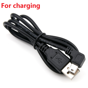 1m 2A USB 2.0至直角迷你5针电缆，仅适用于用2个内芯黑色24AWG线充电 - Product Image 1