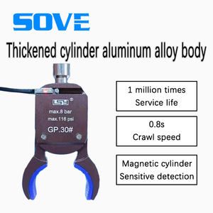 Aksesoris Manipulator Penjepit Mini Gripper Embryo Penjepit Multifungsi dengan Perangkat Deteksi Induksi Magnetik Arc Chuck - Product Image 2