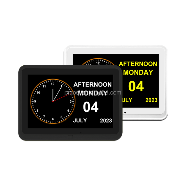 Pros Wifi Dementia Alzheimers Clock Analogue Smart Digital Calendar Clock Medicine Reminders Alarms Agenda Photo Message Via App