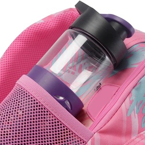 Sac à dos multifonctionnel rose, ensemble de 3 sacs à dos, sac d'école <span class=keywords><strong>pour</strong></span> étudiants, sac de voyage, sacs d'école <span class=keywords><strong>pour</strong></span> jeunes, avec sac à chaussures à cordon, trousse de toilette - Product Image 3