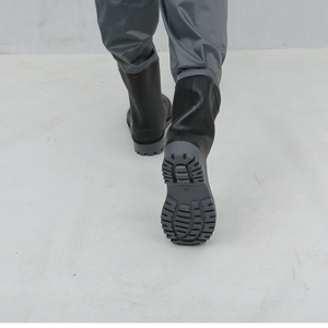 Cuissardes montantes en nylon robustes, résistantes aux rayures et aux taches, entièrement imperméables pour la récolte de lotus en étang et la cueillette de fruits de mer, direct usine OEM - Product Image 2