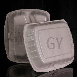 Boîtes alimentaires jetables en mousse pour plats à emporter, contenants en mousse pour emballage alimentaire, boîtes en mousse à emporter, contenants de restauration jetables, boîtes repas - Product Image 1
