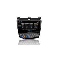 10,1 pulgadas Android 10 2Din coche reproductor Multimedia Unidad de GPS para Honda Accord 7 2003, 2004, 2005, 2006, 2007 audio estéreo de Radio