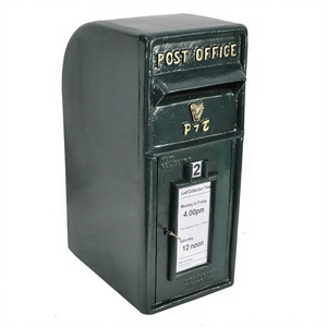 Buzón Irlandés de Hierro Fundido Personalizado para Bodas, Tarjetas de Felicitación, Buzón de Cartas, Precio al por Mayor, Estilo Rústico, Último Modelo - Product Image 1