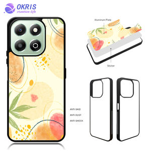 Coques de téléphone à sublimation vierges en TPU 2D de qualité supérieure pour <span class=keywords><strong>Huawei</strong></span> Honor X6C, personnalisables DIY, compatibles Honor X6B - Product Image 2