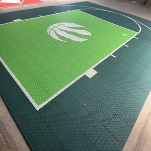 Superficie para Cancha de Baloncesto de 20x20 Pies para Patio Trasero en una Variedad de Colores, Personalizable con el Logotipo de <span class=keywords><strong>Jordan</strong></span> o el de tu Equipo Favorito - Product Image 5