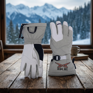 ถุงมือสกีสโนว์บอร์ดแบบเต็มนิ้ว HIKE IMPEX สำหรับทุกเพศ กันน้ำ กันลม กันลื่น ให้ความอบอุ่น ใช้งานหน้าจอสัมผัสได้ ผลิตจากโพลีเอสเตอร์ - Product Image 2