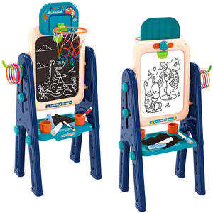 2 двойными бортами Многофункциональный образования детей доска для рисования обучение живописи полка стираемая доска игрушки - Product Image 3