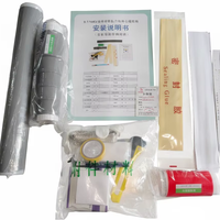 Kit de terminaison rétractable à froid pour câble XLPE 3 conducteurs 33 kV avec joint en caoutchouc silicone résistant aux intempéries, terminal rétractable à froid