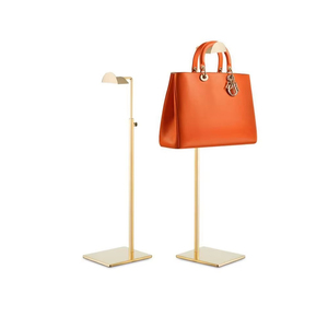 Di lusso regolabile <span class=keywords><strong>in</strong></span> metallo borsetta espositore porta portamonete Rack per negozio al dettaglio - Product Image 1