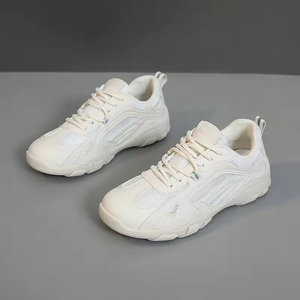 2026 Lace-Up Breathable Mesh Women's Super <b>Soft</b> Super Light Anti-Slip Sporty Casual Training <b>Shoes</b> Retro Gump Spring Summer - Product Image 2