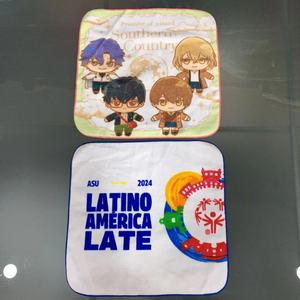 Tùy Chỉnh Kích Cỡ Khác Nhau 100% Bông Khăn Tay Với Logo Thể Thao Khăn Quà Tặng Khăn - Product Image 2