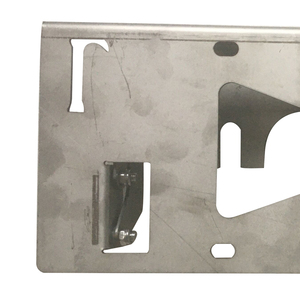 JL1184-2 Front Bar Nummern schild nach oben bewegliche Halterung für Fahrzeuge für Jeep für Wrangler JL JK 2018 + Teile Edelstahl LANTSUN - Product Image 5