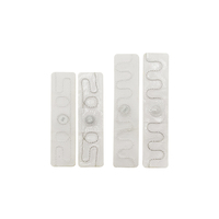 Étiquette textile UHF pour blanchisserie, 200 cycles de lavage industriels, 60 bars, scellage thermique stable et fiable