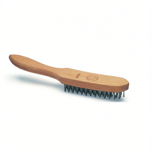 Brosse en bois Pavan avec poils en acier pour le soin des cheveux - Product Image 3