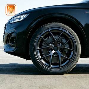 Rines de Aleación Completamente Recubiertos en Negro Brillante (Plateado Electroplacado) de 16-20 Pulgadas para Ford, Chevrolet, Volkswagen, Toyota, Nissan - Product Image 6