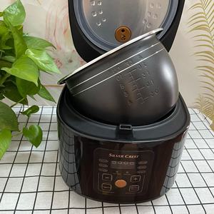 Cuisinière à riz multifonctionnelle 5L à double mode de cuisson (mécanique et tactile) avec fonction de maintien au chaud et de réservation pour la maison - Product Image 1