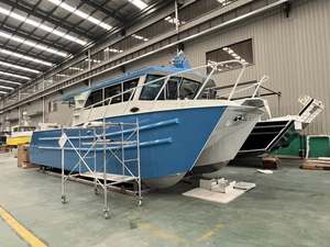 Bateau de pêche en catamaran en aluminium Sea King 11m x 3.5m avec tour pour les États-Unis - Product Image 5