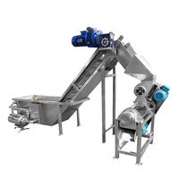 Presse-agrumes automatique à vis pour ananas, citron, orange, pamplemousse, gingembre, pomme et fruits – Machine à jus et à pulpe