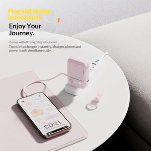 Banque d'alimentation magnétique à charge rapide 5 en 1 compatible avec toutes les séries pour les appareils Android et Apple de 5 à 16 - Product Image 5