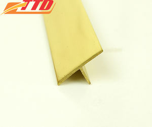 Tira de alfombra de latón de alta calidad brillante Diversos estilos de diseño moderno Modelos de extrusión de Respuesta Rápida Bajo costo Buen precio TTD - Product Image 3