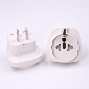 Convertisseur de prise France vers USA Adaptateur de prise UE vers USA (DYSGF-6) - Product Image 1
