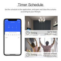 Module d'interrupteur intelligent pour rideaux Tuya ZigBee, conception WiFi domestique avec contrôle à distance par application mobile, fonction de basculement, commande vocale
