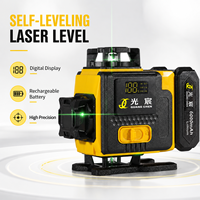 Niveau laser portable à faisceau vert, auto-nivelant, IP54, étanche à la poussière, outil de mesure idéal pour la construction et le positionnement