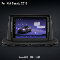 Radio para Auto Kia con Android, CarPlay Inalámbrico, Android Auto, Marco para Radio, GPS, Navegación, Pantalla Táctil, Sistema Multimedia